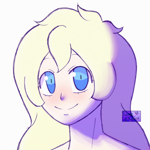 Cloe shoulder up art (drawn in January 2026)