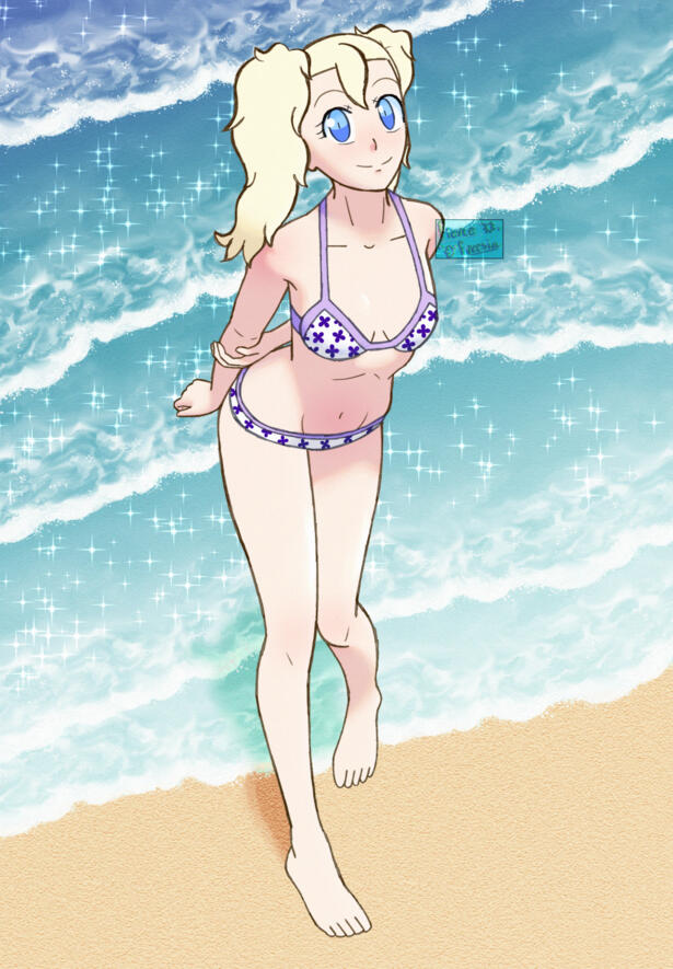 Cloe summer art (drawn in July 2026)