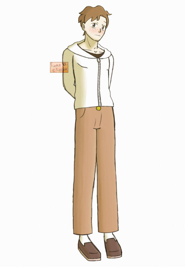 Renee (Bleach fan character) full body art (drawn in March 2026)